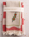 Towel: Hand Stitched Olive