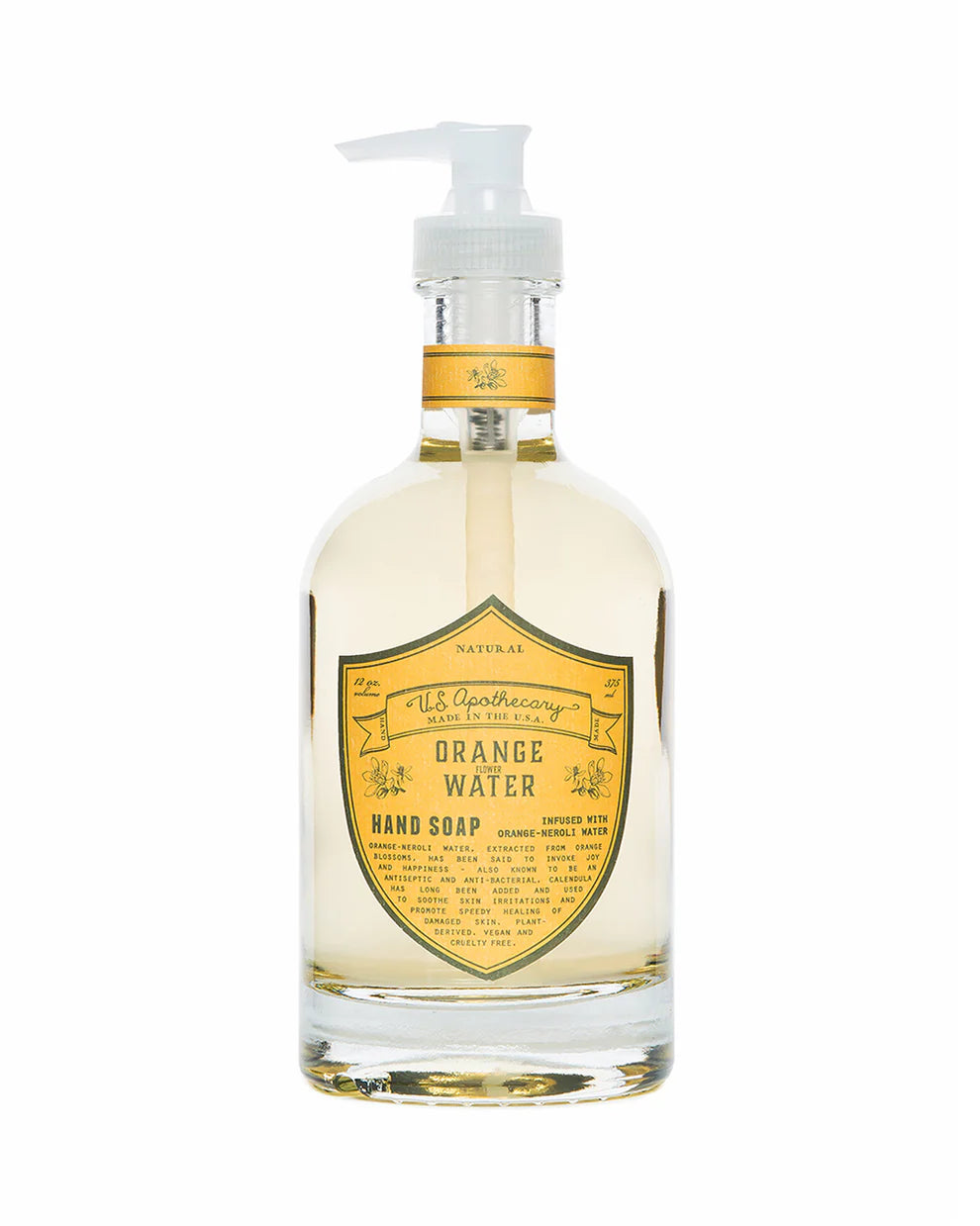 Soap: Orange Water Liquid Hand Soap