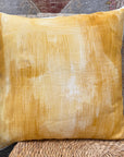 Yellow Linen Cushion