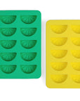 Ice Cube Trays: Yellow/Green Citrus