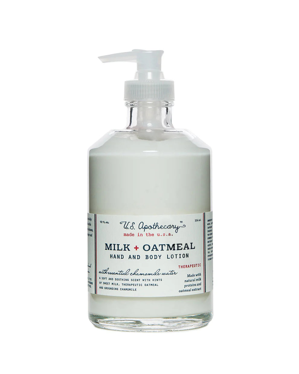 Lotion: Milk and Oatmeal Hand & Body Lotion