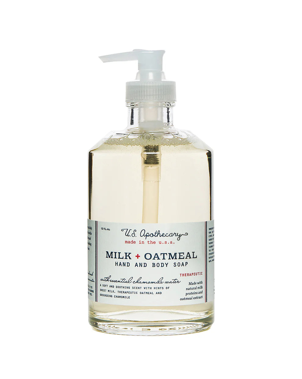 Soap: Milk + Oatmeal Hand and Body Soap