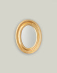 Gold Oval Mirror