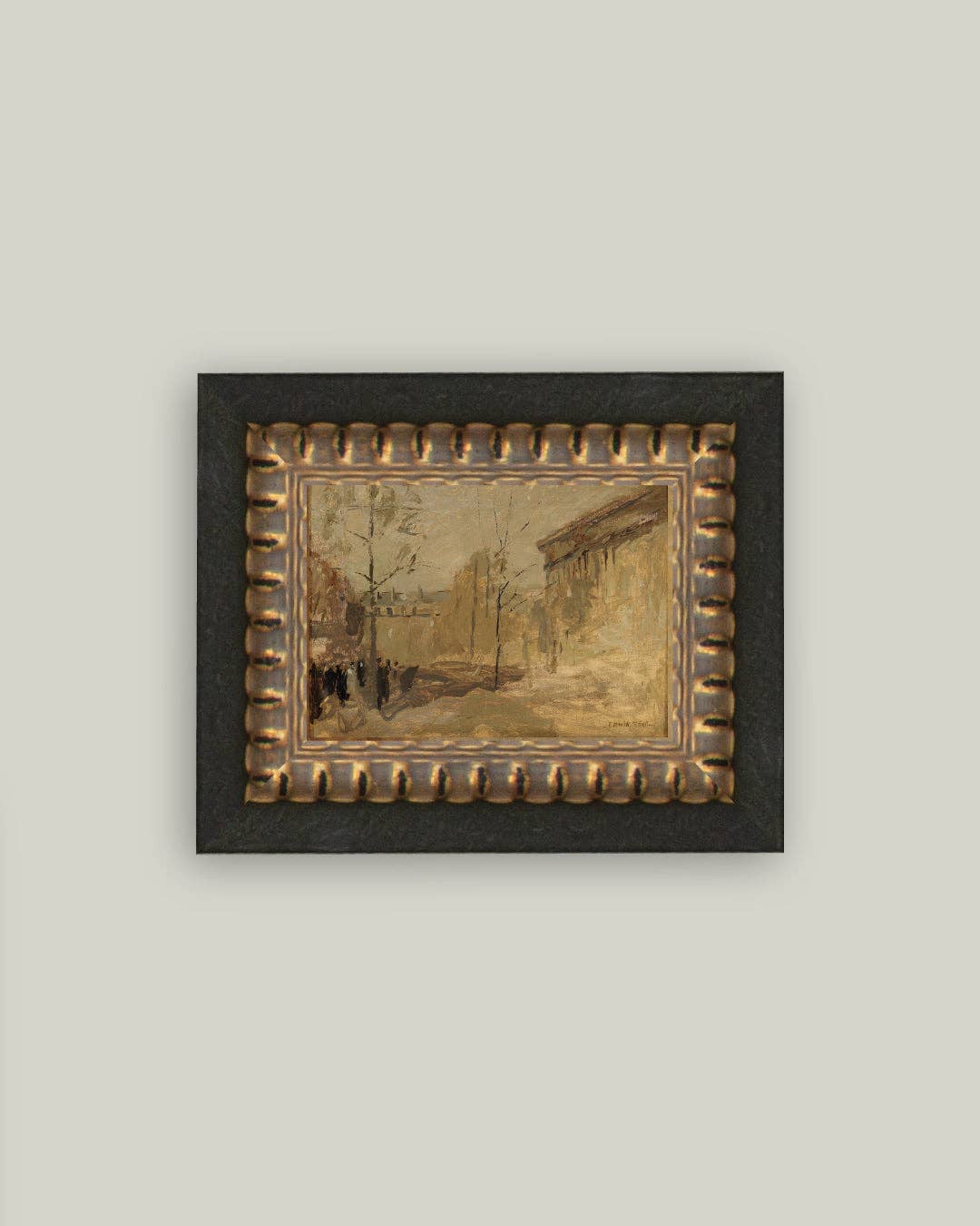 Art: 7x5 Place De La Madeleine Framed
