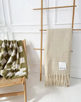 Throw: The Reykjavik Throw - Pebble Beige
