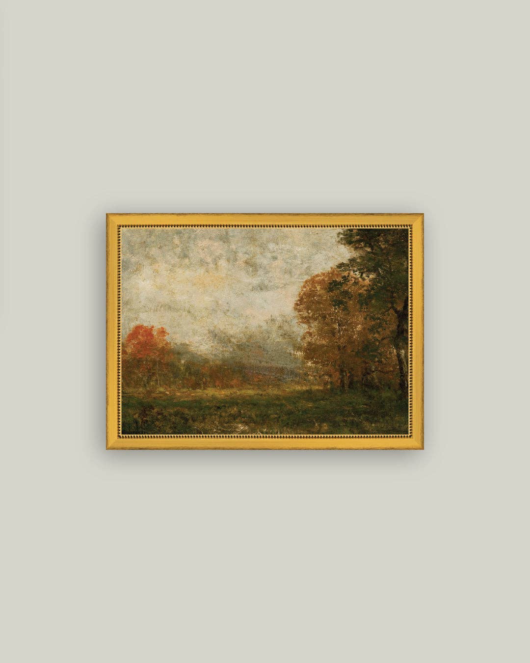 Art: 9x7 Autumn Trees Framed