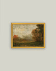Art: 9x7 Autumn Trees Framed