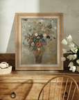 Flower Butterfly Vase: 10x12