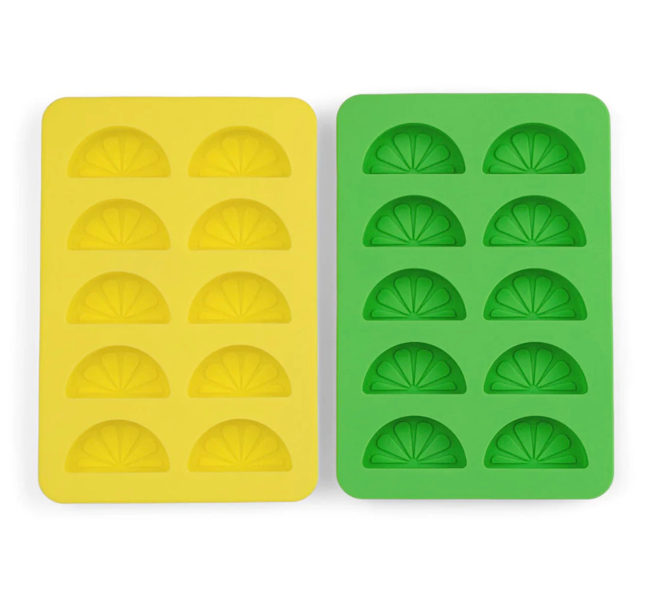 Ice Cube Trays: Yellow/Green Citrus