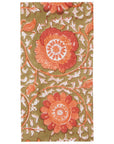 Zinnia Block Print Napkins Set of 4