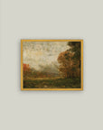 Art: 9x7 Autumn Trees Framed
