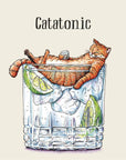 Cocktail Napkins: Catatonic