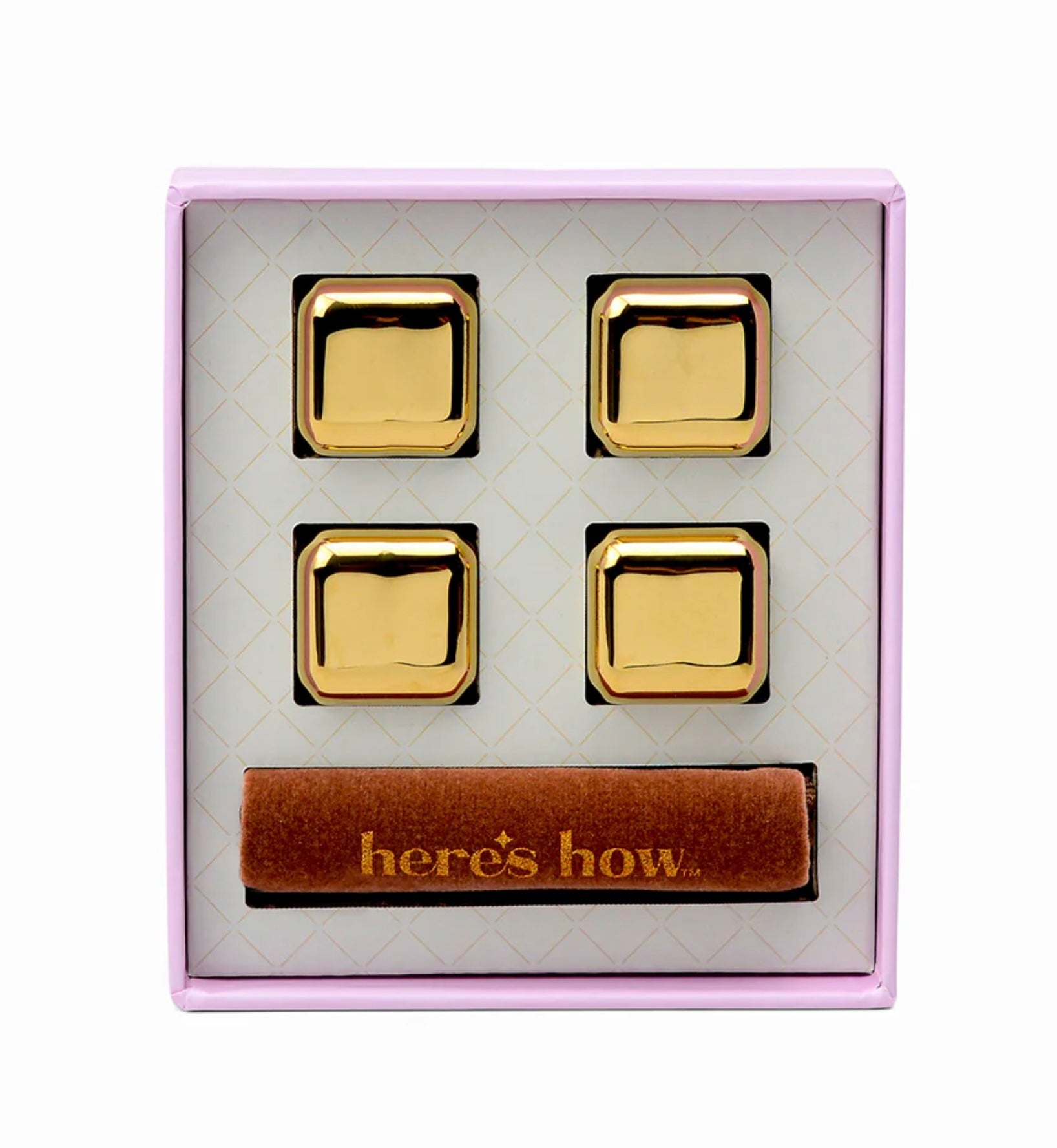 Cocktail Chillers: Gold Cubes