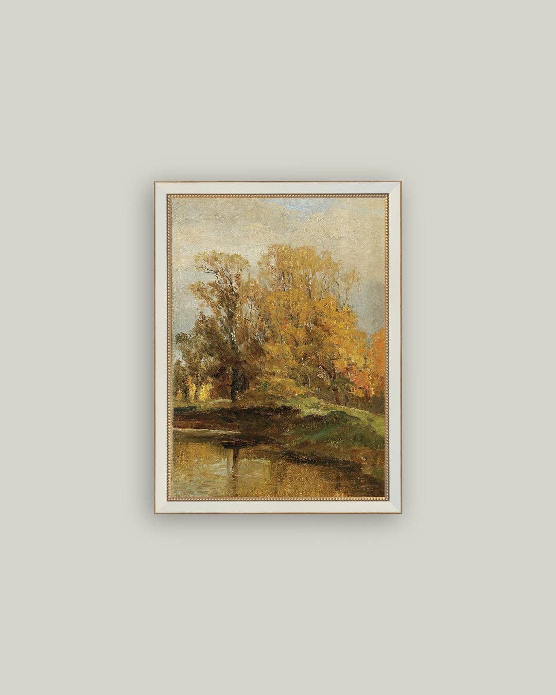 Art: 4x6 Autumn Study Framed