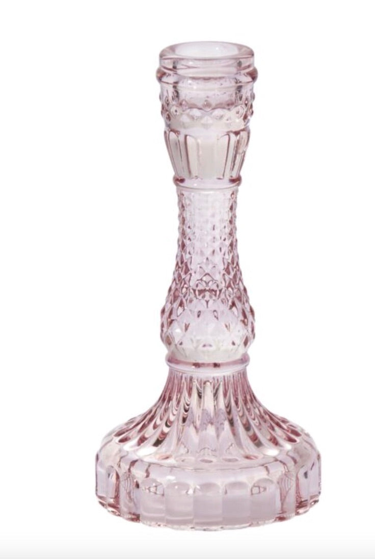 Candlestick: Glass Gillian