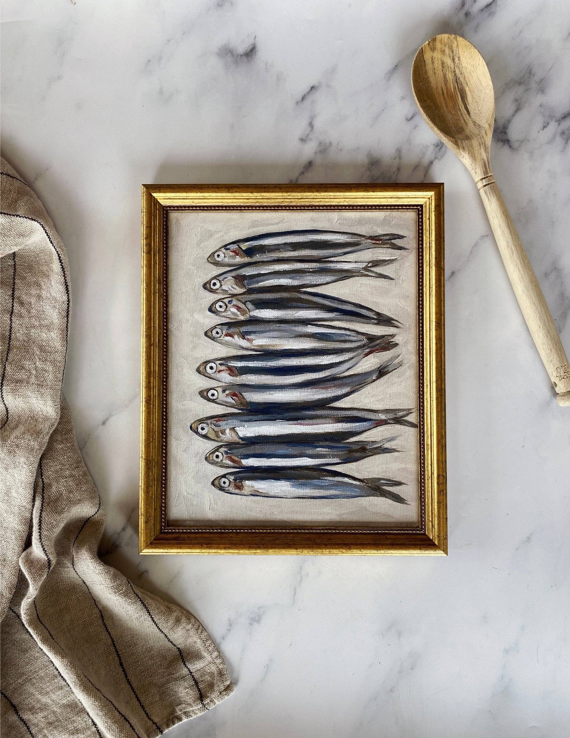 SARDINES - Art Print (unframed): 11x14"