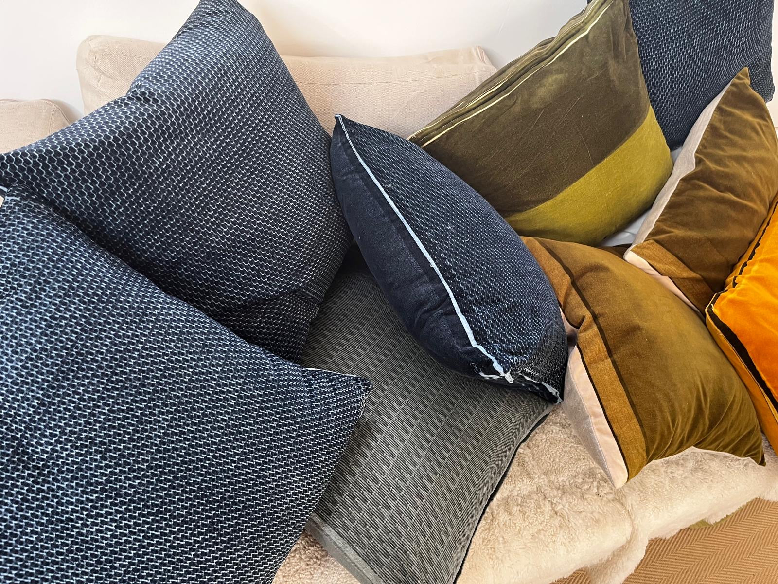 Olive Green Cushion.