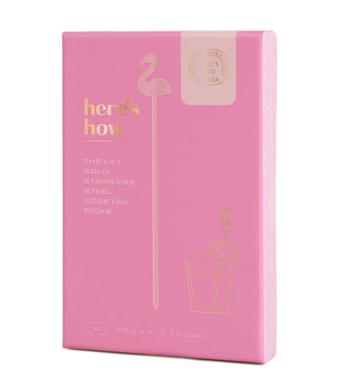 Barware: Lily Flamingo Cocktail Picks