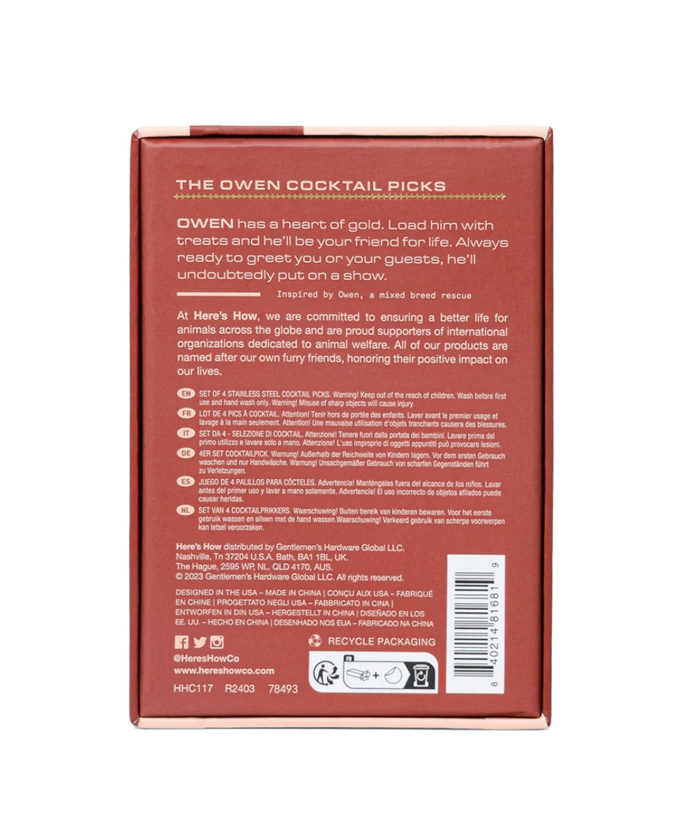 Cocktail Picks: Owen