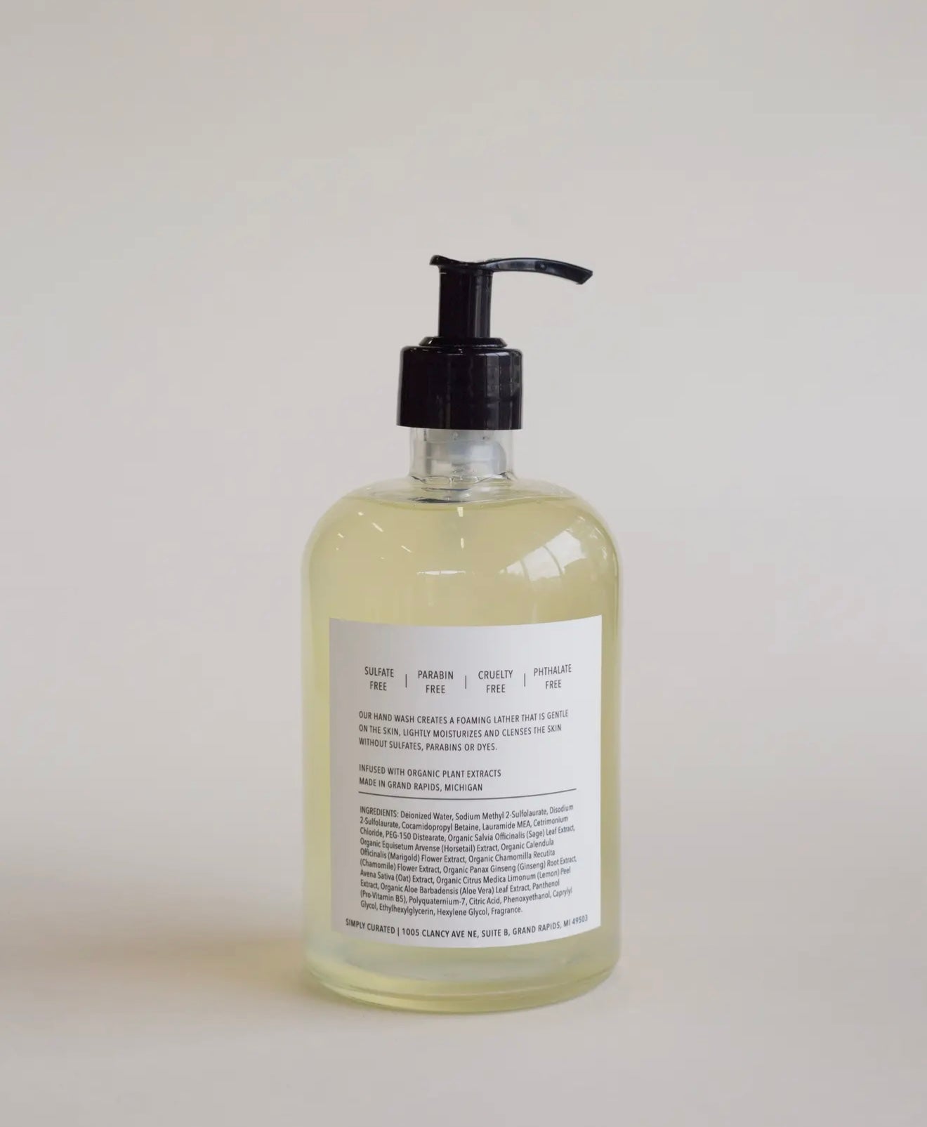 Hand wash: Olive Leaf and Lemon