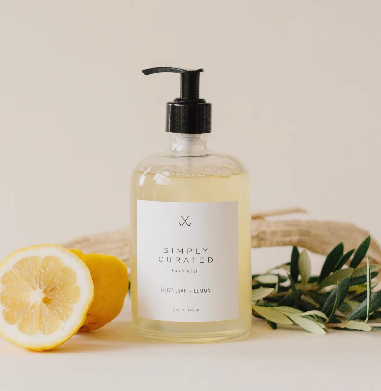 Hand wash: Olive Leaf and Lemon