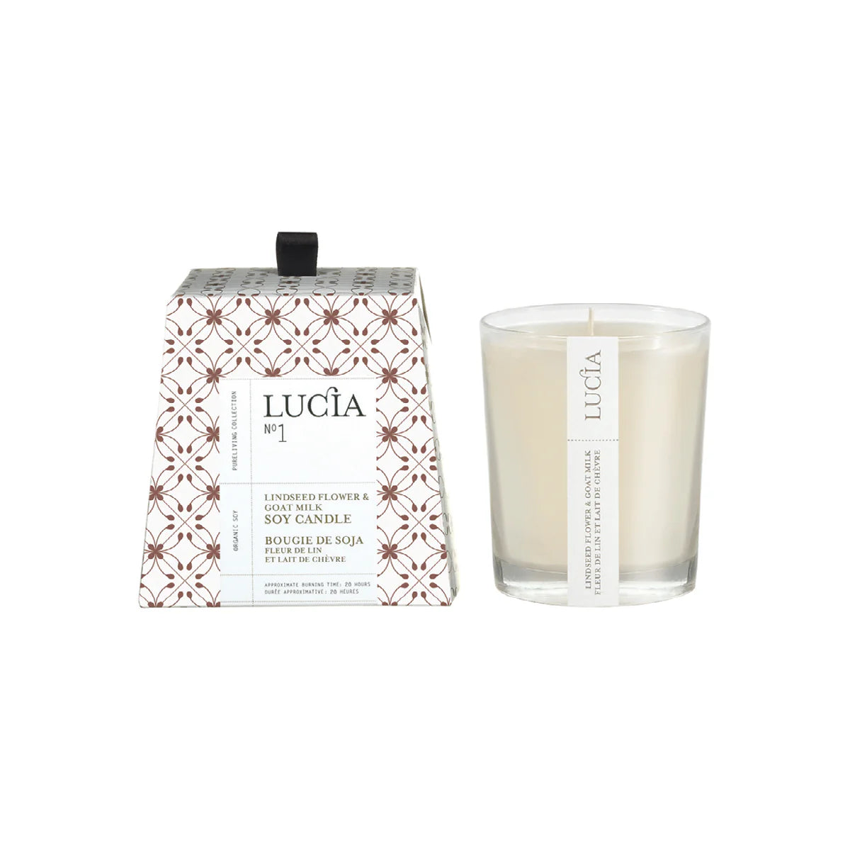 Candle: Lucia No. 1 Goat Milk and Linseed Candle