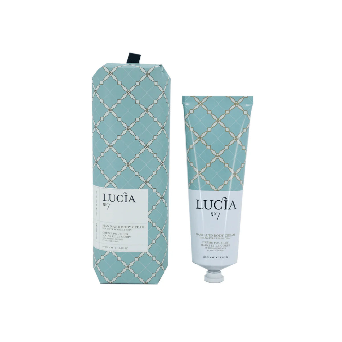 Lotion: Lucia Sea Watercress + Chai Tea Hand and Body