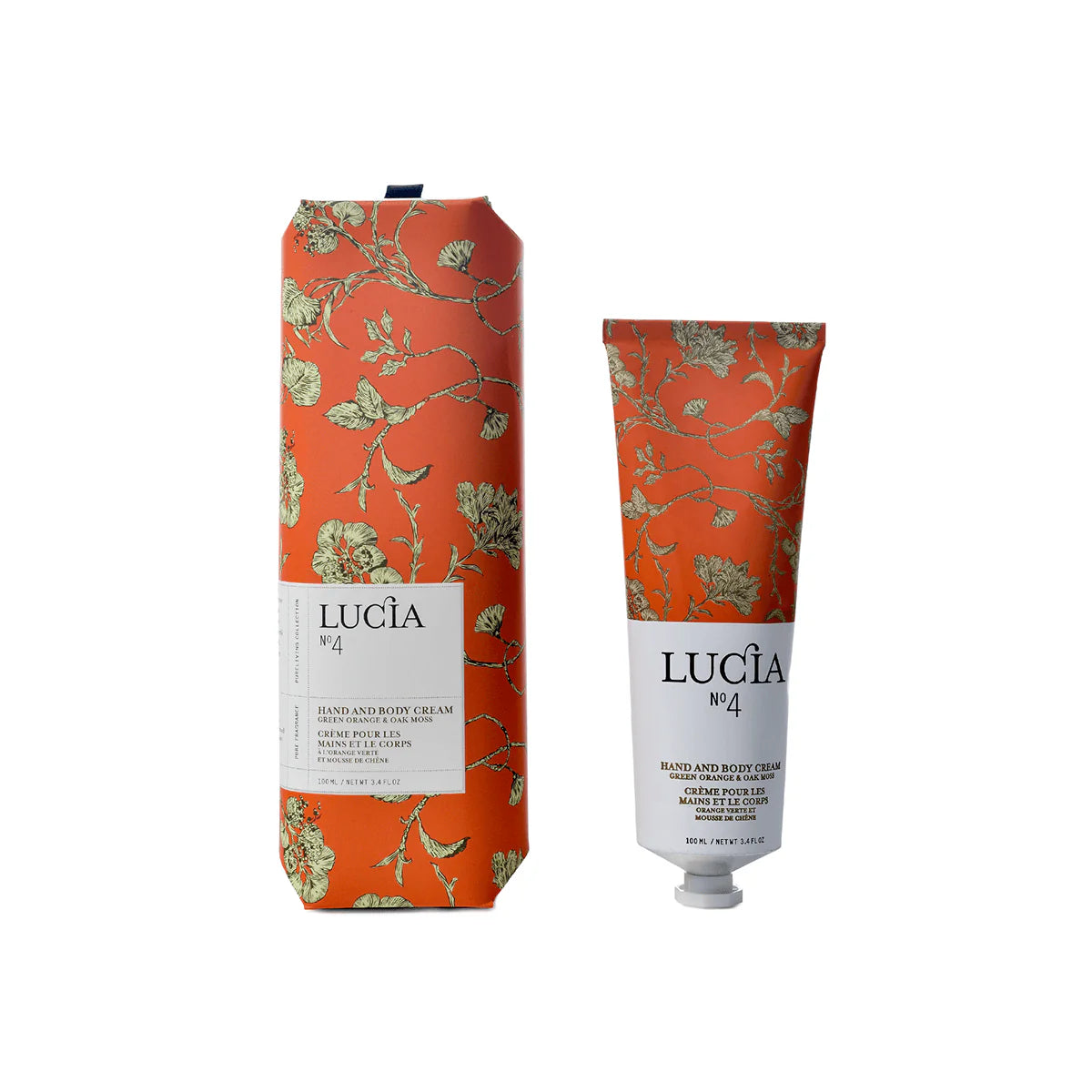 Lotion: Lucia Green Orange + Oak Moss Hand and Body