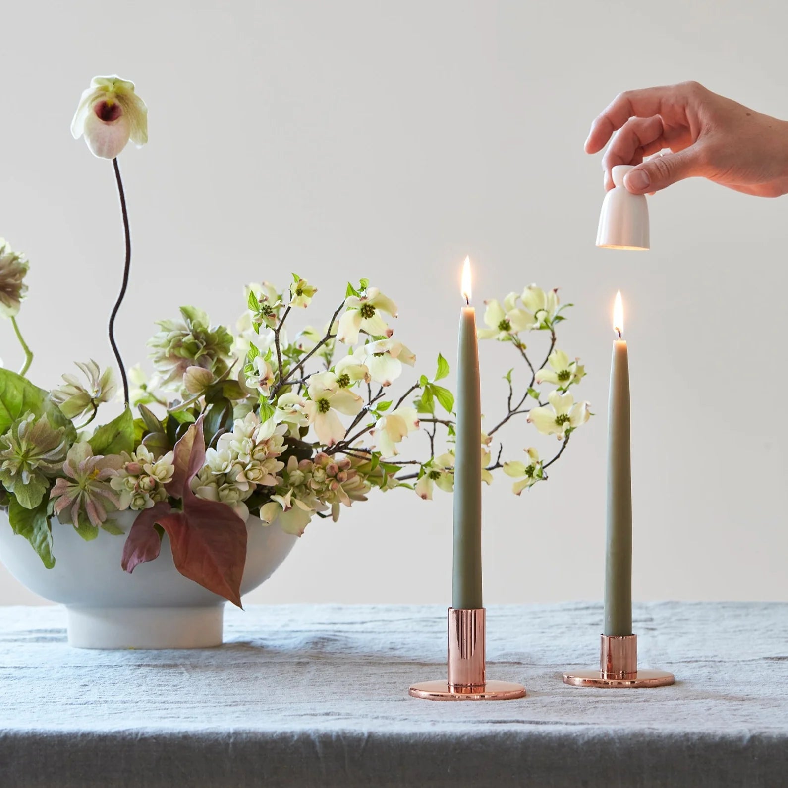 Taper Candle: Bayberry Scented