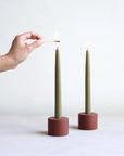 Taper Candle: Bayberry Scented