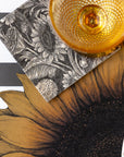 Cocktail Napkin: Vintage Sunflower