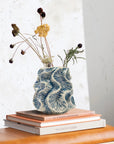 Vase: Organic Textured Stoneware