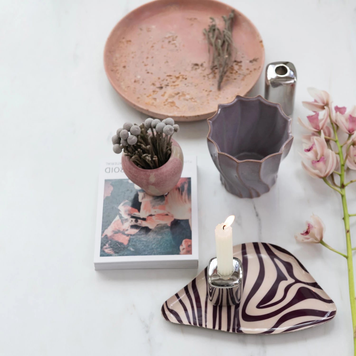 Trays: Enameled Tray Set