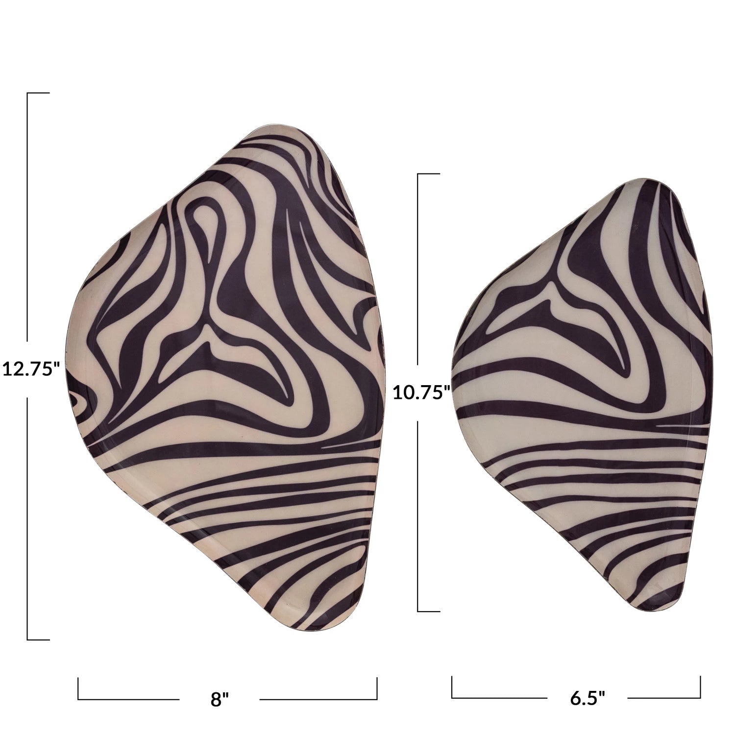 Trays: Enameled Tray Set