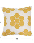 Pillow: 20" Quilted Cotton