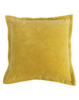 Pillow: Velvet with Palm Print Gusset