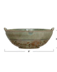 Bowl: Aqua Stoneware