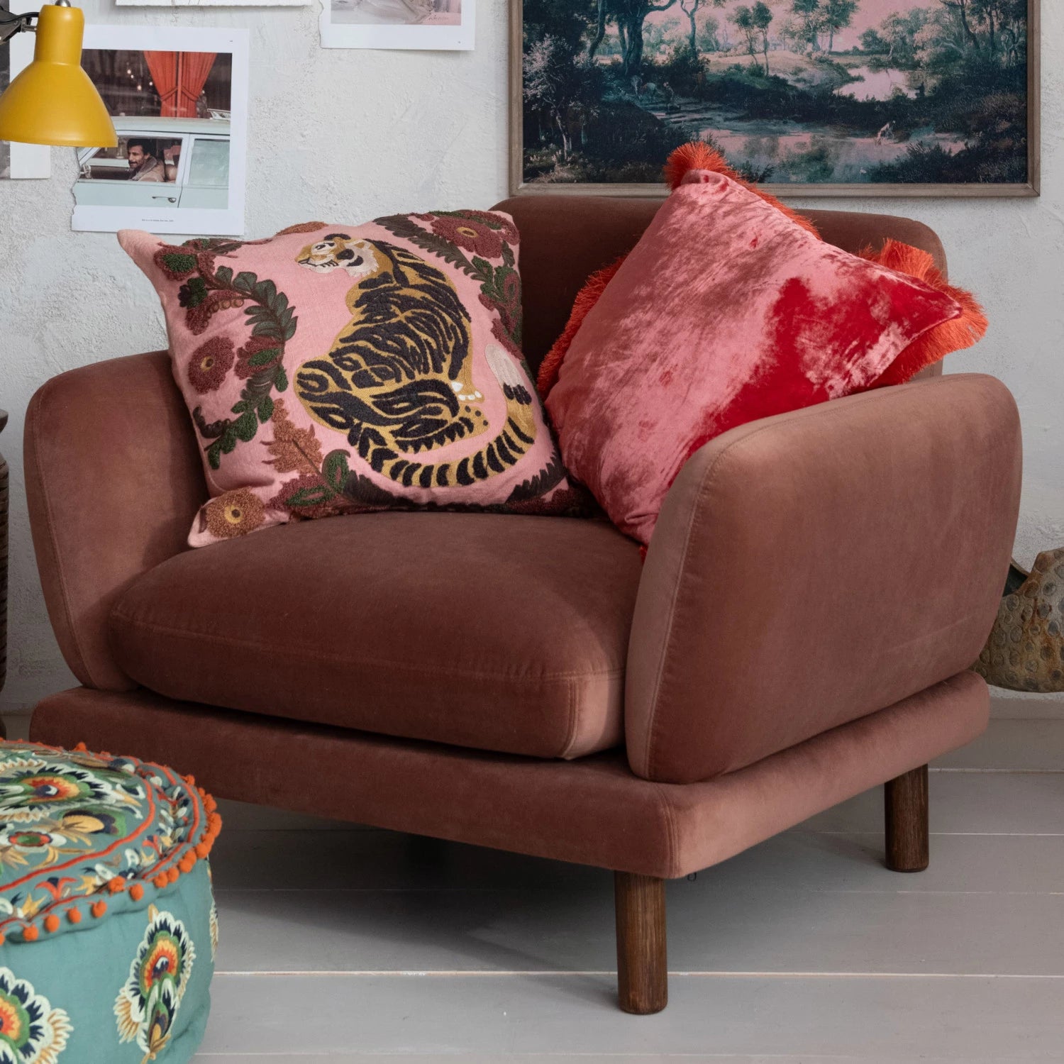 Pillow: Tiger Slub Cotton