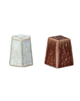 Shakers: Stoneware Salt and Pepper