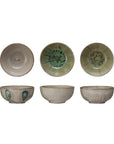 Bowls: Green and Blue Set of 3