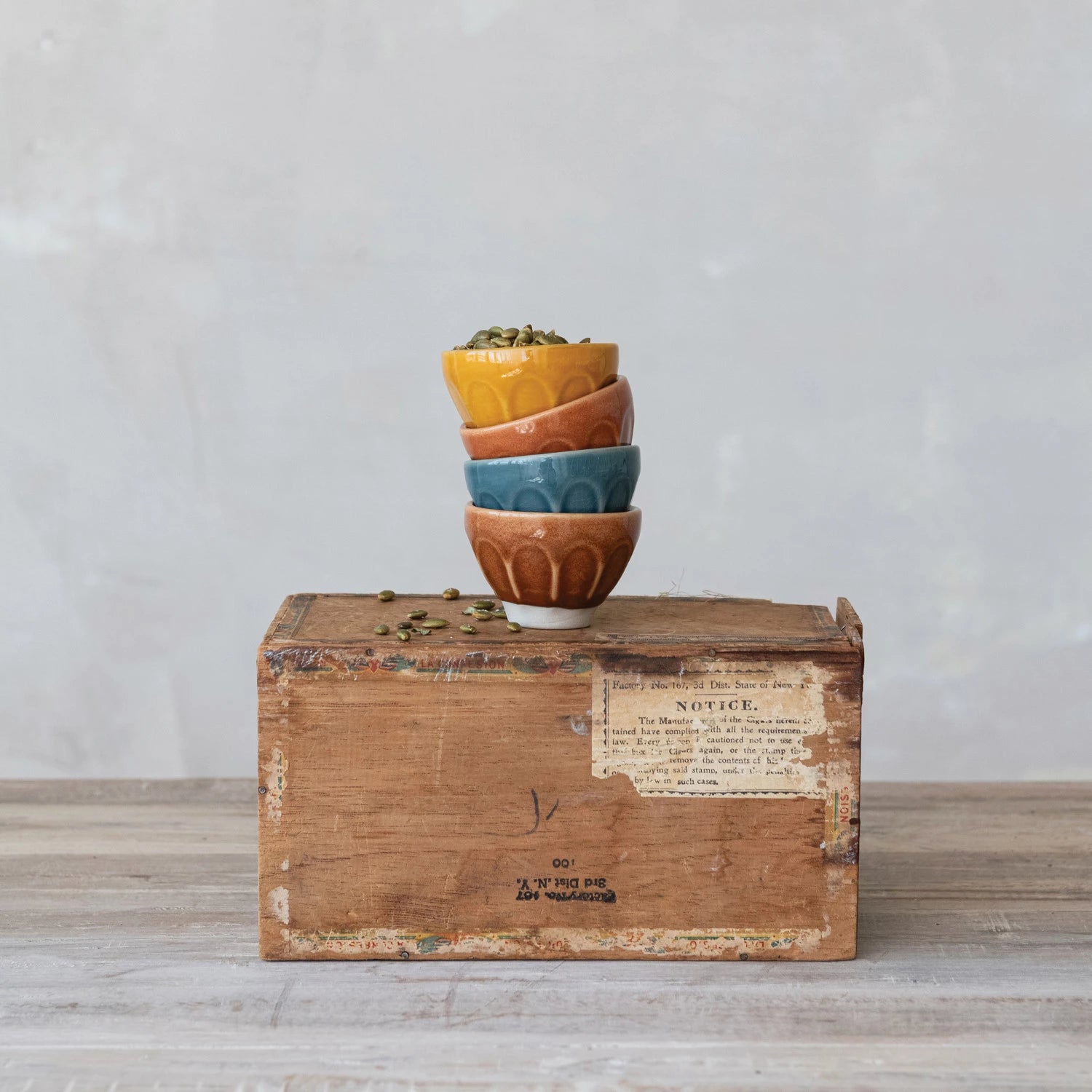 Bowls: Pinch Pot Set of 4