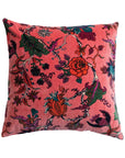 Pillows: 20" Square Cotton Velvet Printed
