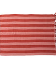 Throw: Recycled Cotton Striped