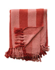 Throw: Recycled Cotton Striped