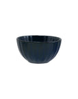 Bowl: Blue Fluted Bowl