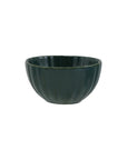 Bowls: Green Fluted