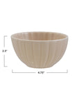 Bowls: Blush/Cream Fluted