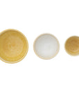 Bowls: Stoneware set of 3