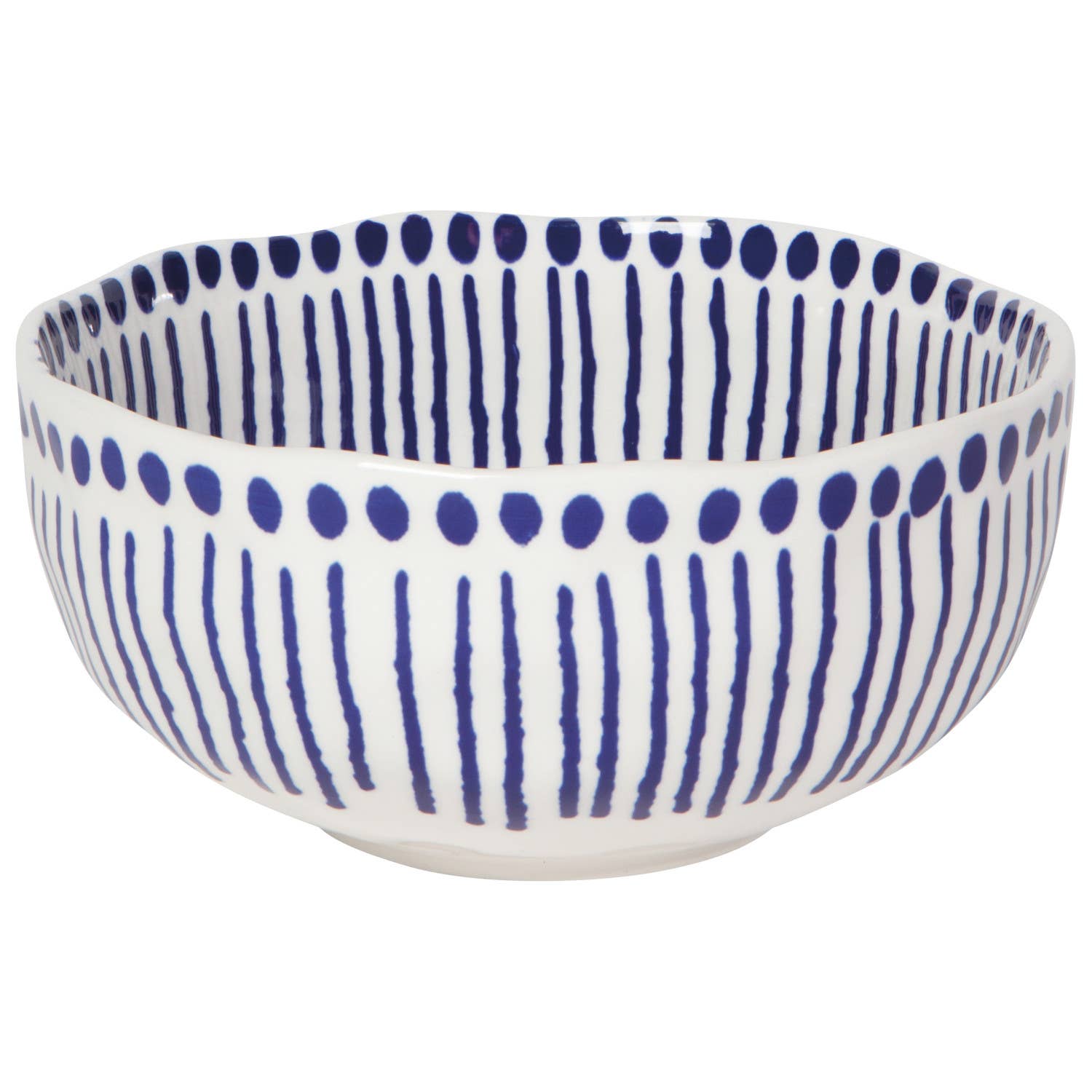 Bowls: Sprout Blue White 6"