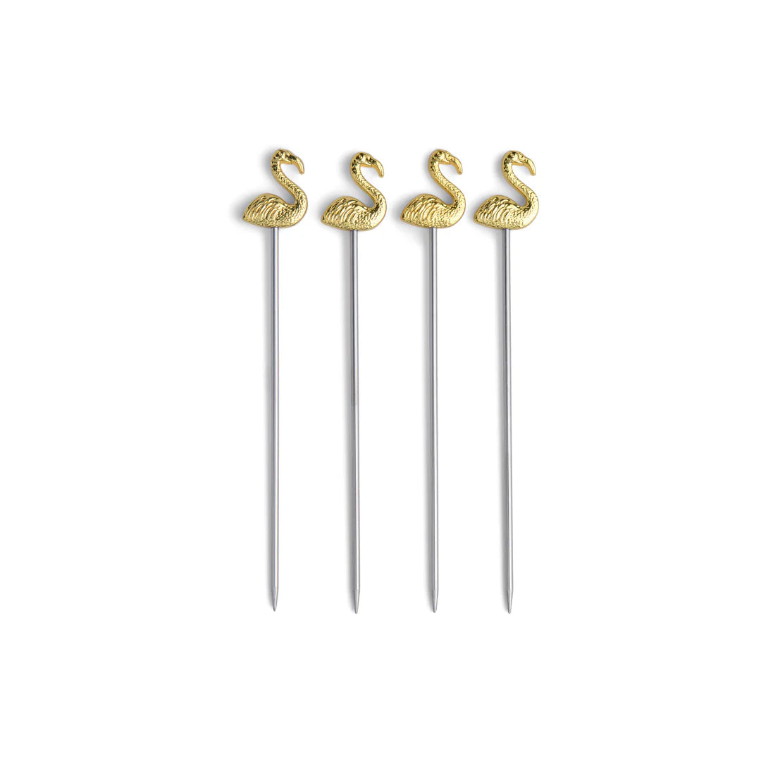 Barware: Lily Flamingo Cocktail Picks